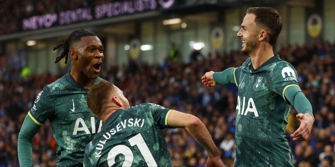 Kulusevski 2.0: Spurs target unreal Maddison upgrade in £40m "diamond"