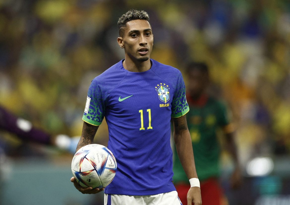 Arsenal: Raphinha could be Saka alternative